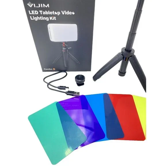 Camera Lighting Portable With Colour Filters Handheld LED Light - Picture 3 of 11